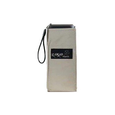 Sun Flat Mini Umbrella Protection 195g Ultralight Folding Pocket Umbrellas