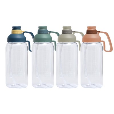 Large Capacity Sports Bottle with Handle – 61.5 oz