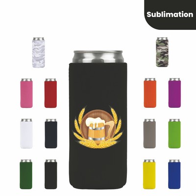 Personalized Collapsible Neoprene Slim Can Cooler