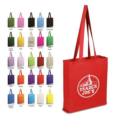 Economical Tote Bag w/Bottom Gusset