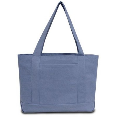 Cotton Pigment Dyed Resort Tote Bag