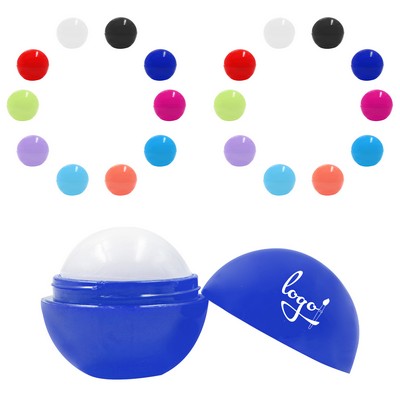 Colorful Ball Shaped Moisturizing Lip Balm